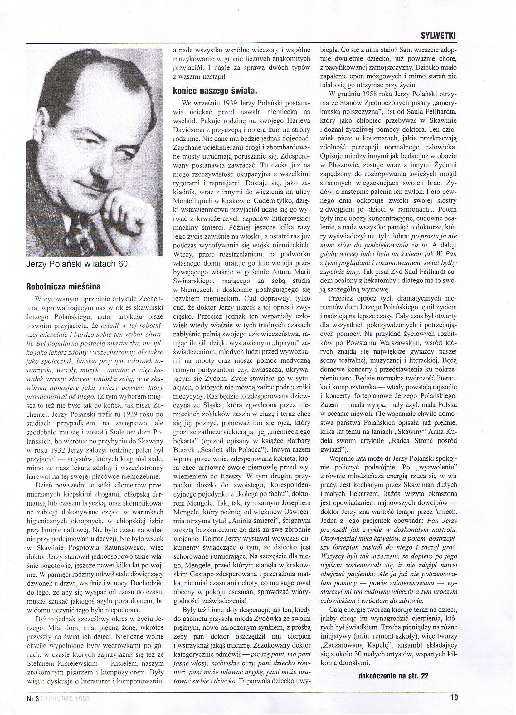 Artykuł o dr Jerzym Polańskim5