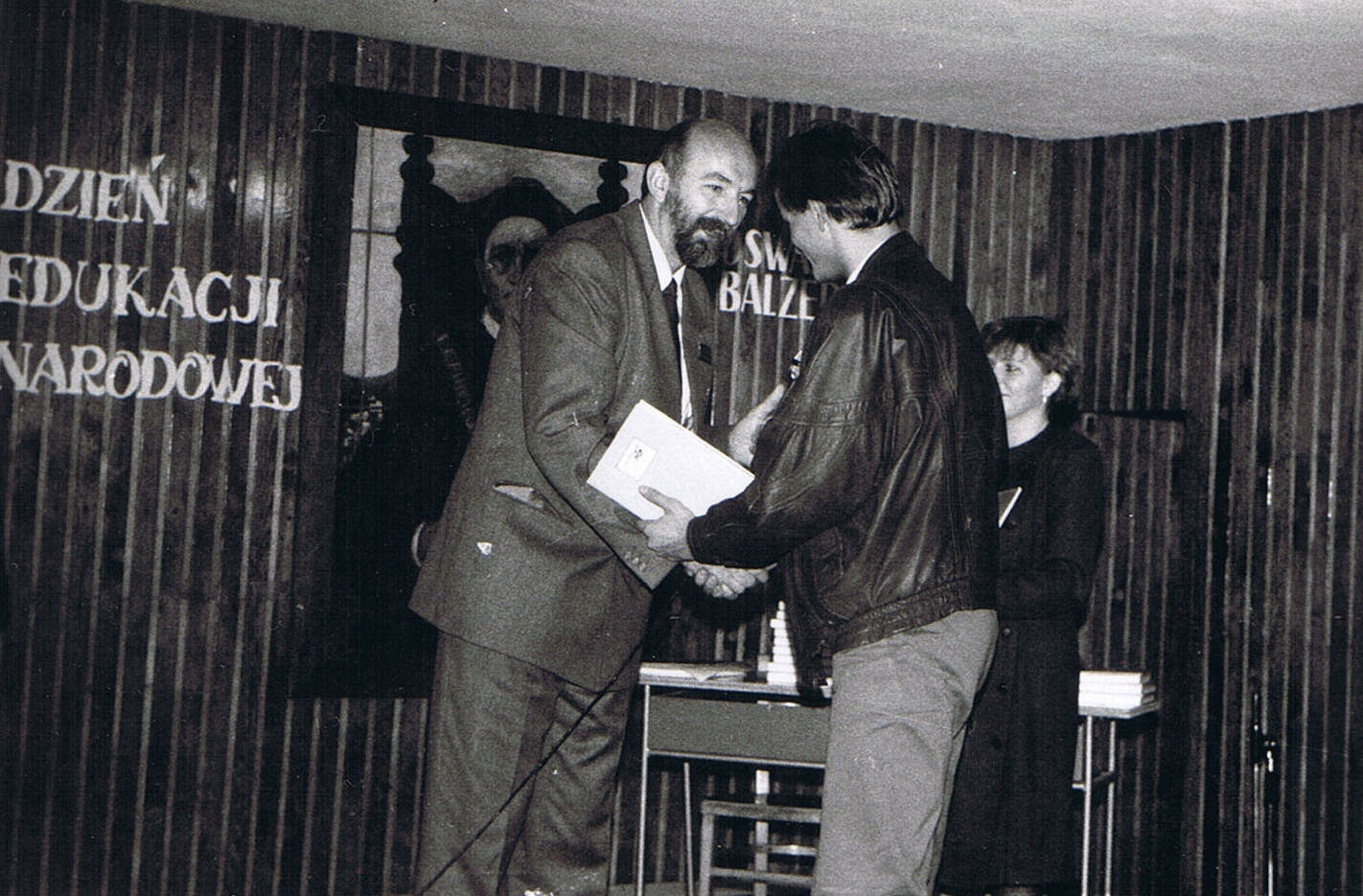 Dzień Nauczyciela - prof. Witold Osiński i prof. Wojsław Lichaczewski