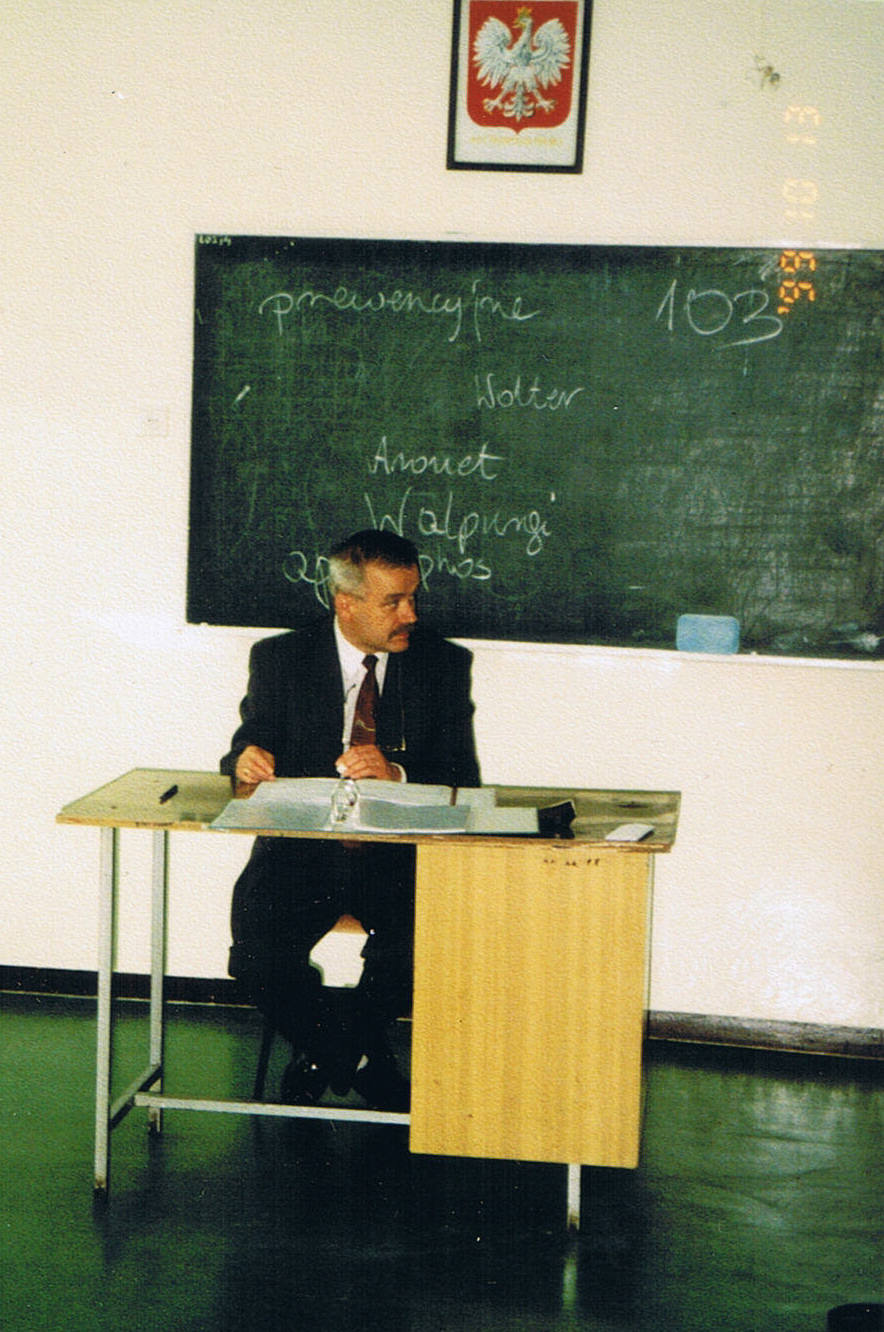 prof. Zbigniew Szeliga w 1999 r.