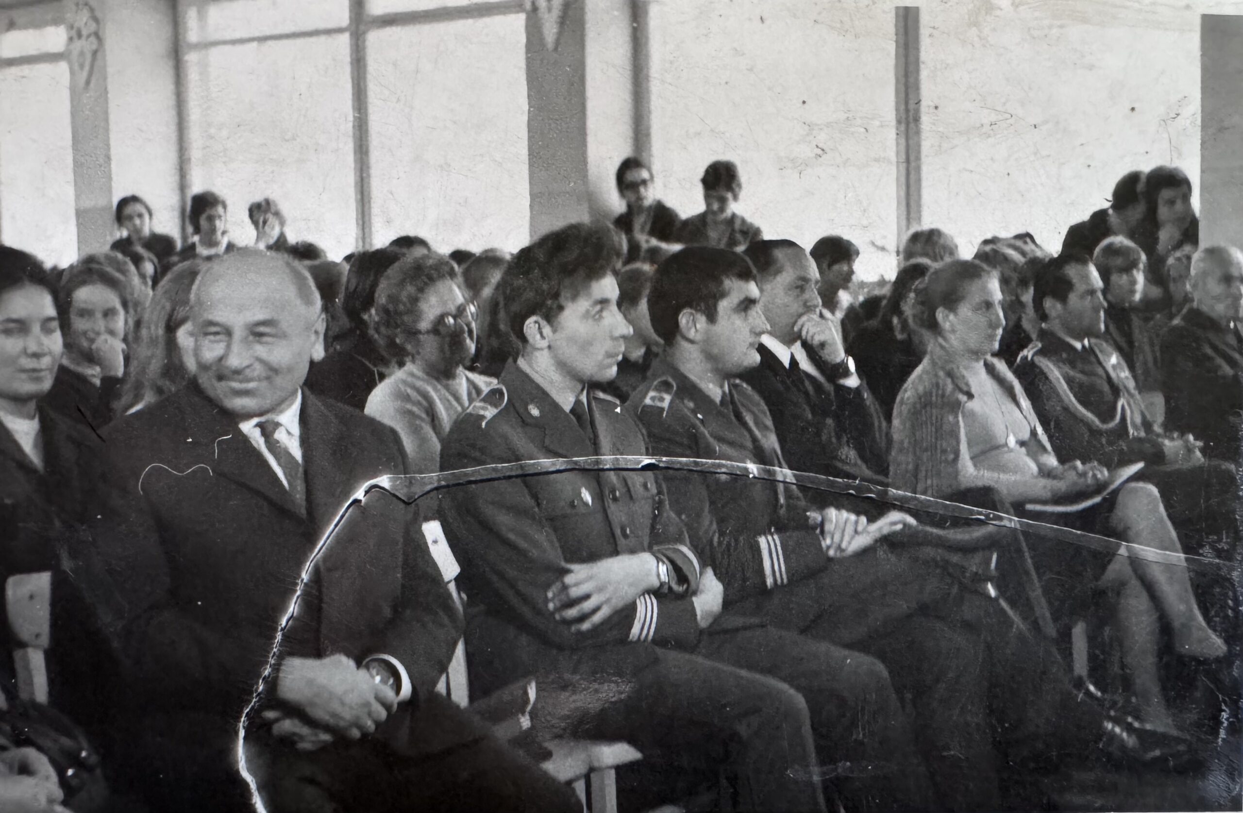 Od lewej: Stanisława Słaboń, Paweł Lassota, Krystyna Wyroba, Maria Jakubczak, Józef Bielawa
