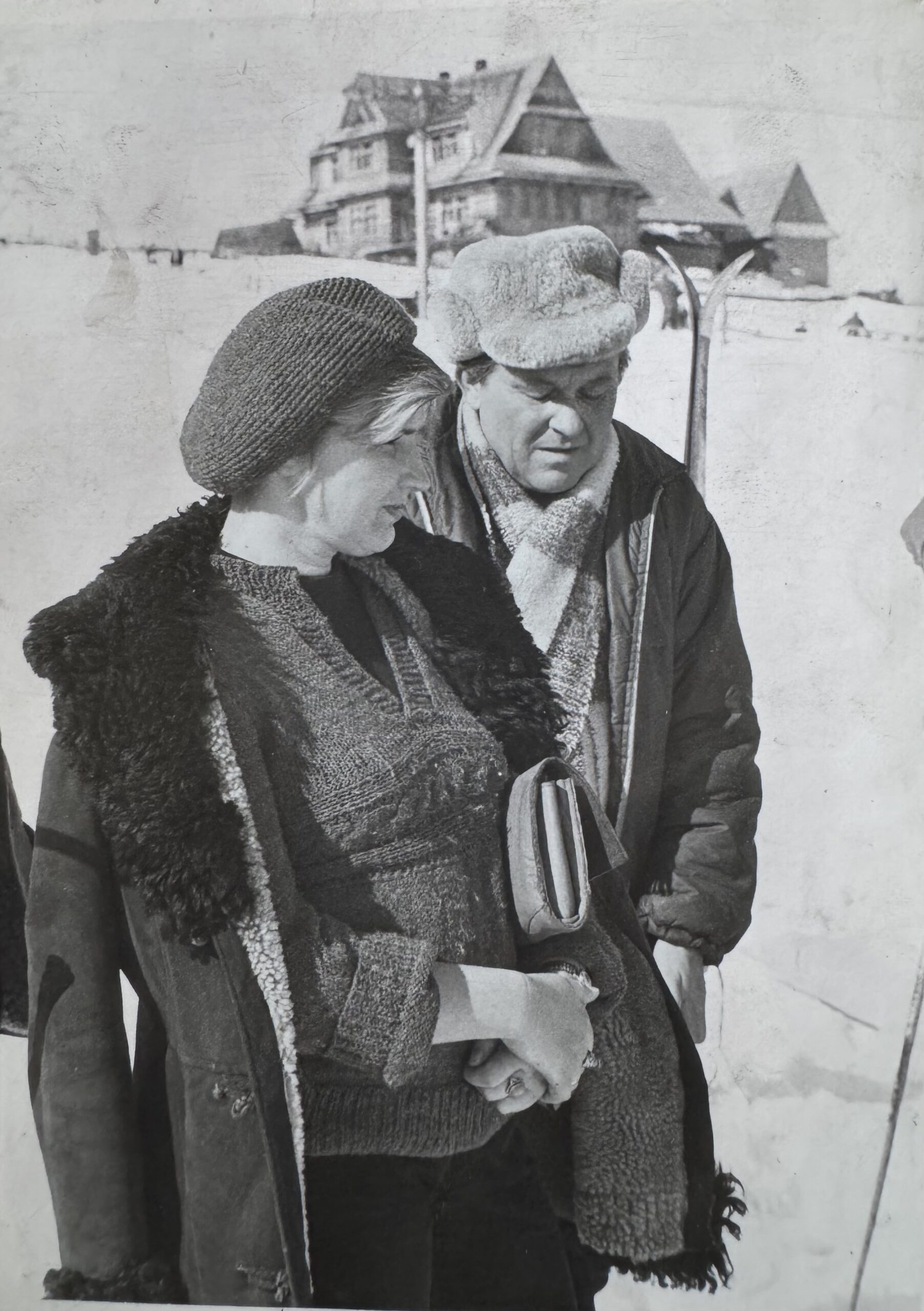 Maria Majerczyk i Zbigniew Bajorek - Puchar Szkoły