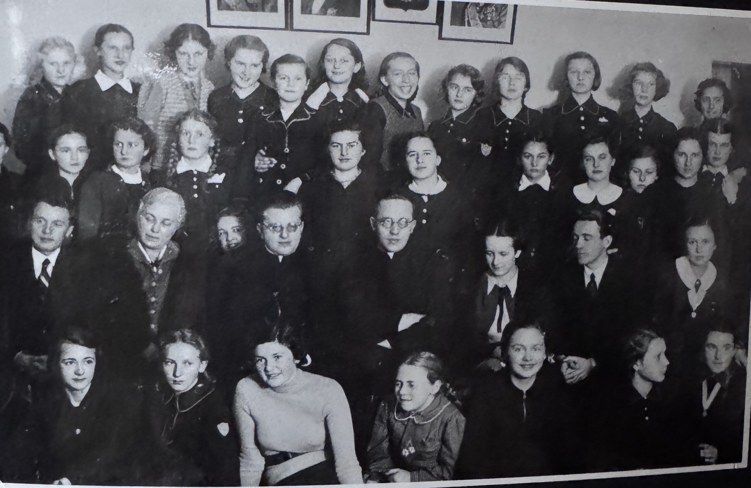 Opłatek - Gimnazjum "Szarotka" - 1938 r.
