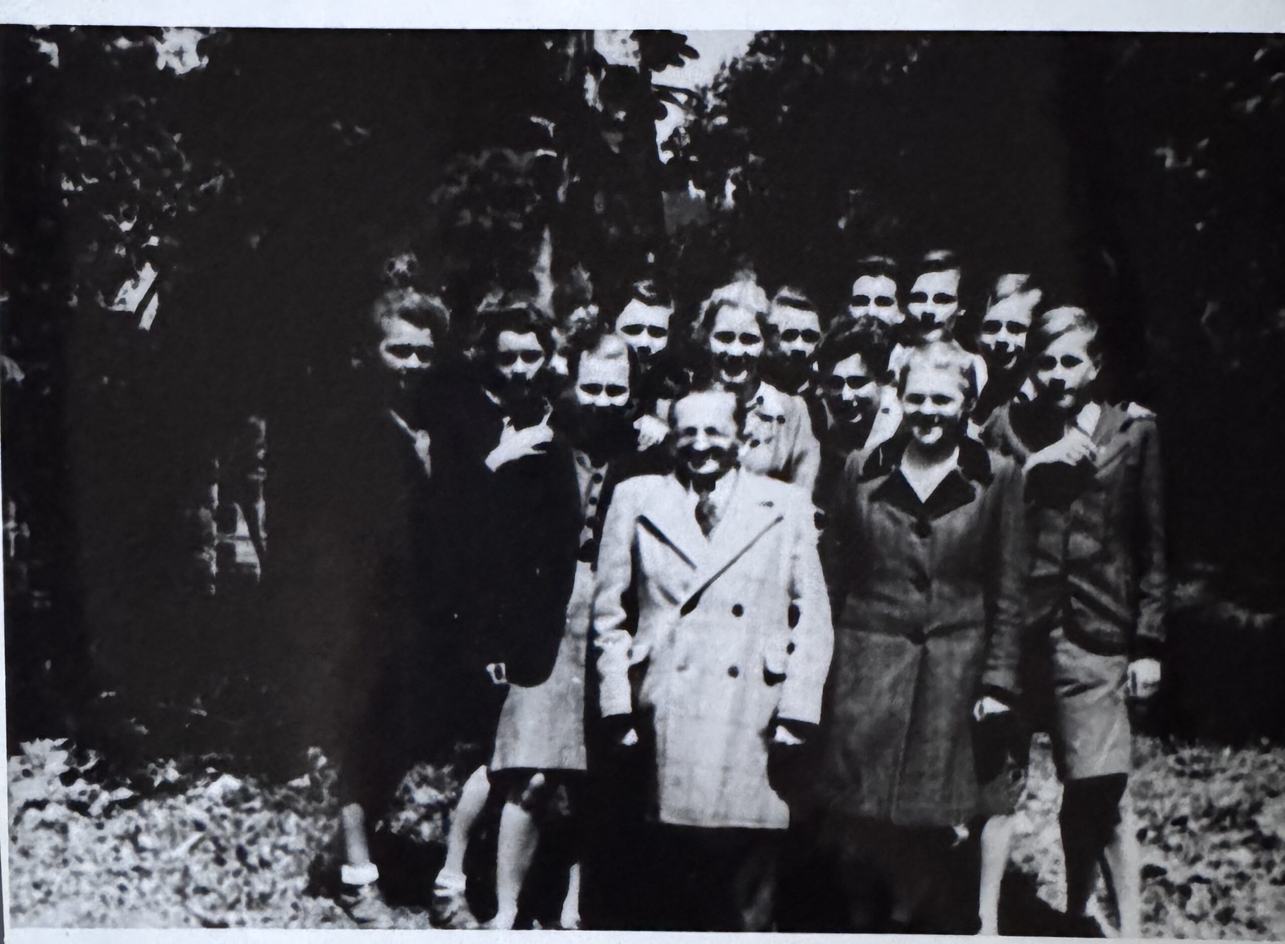 Klasa III a z prof. Michałem Małaszyńskim - 1945 rok