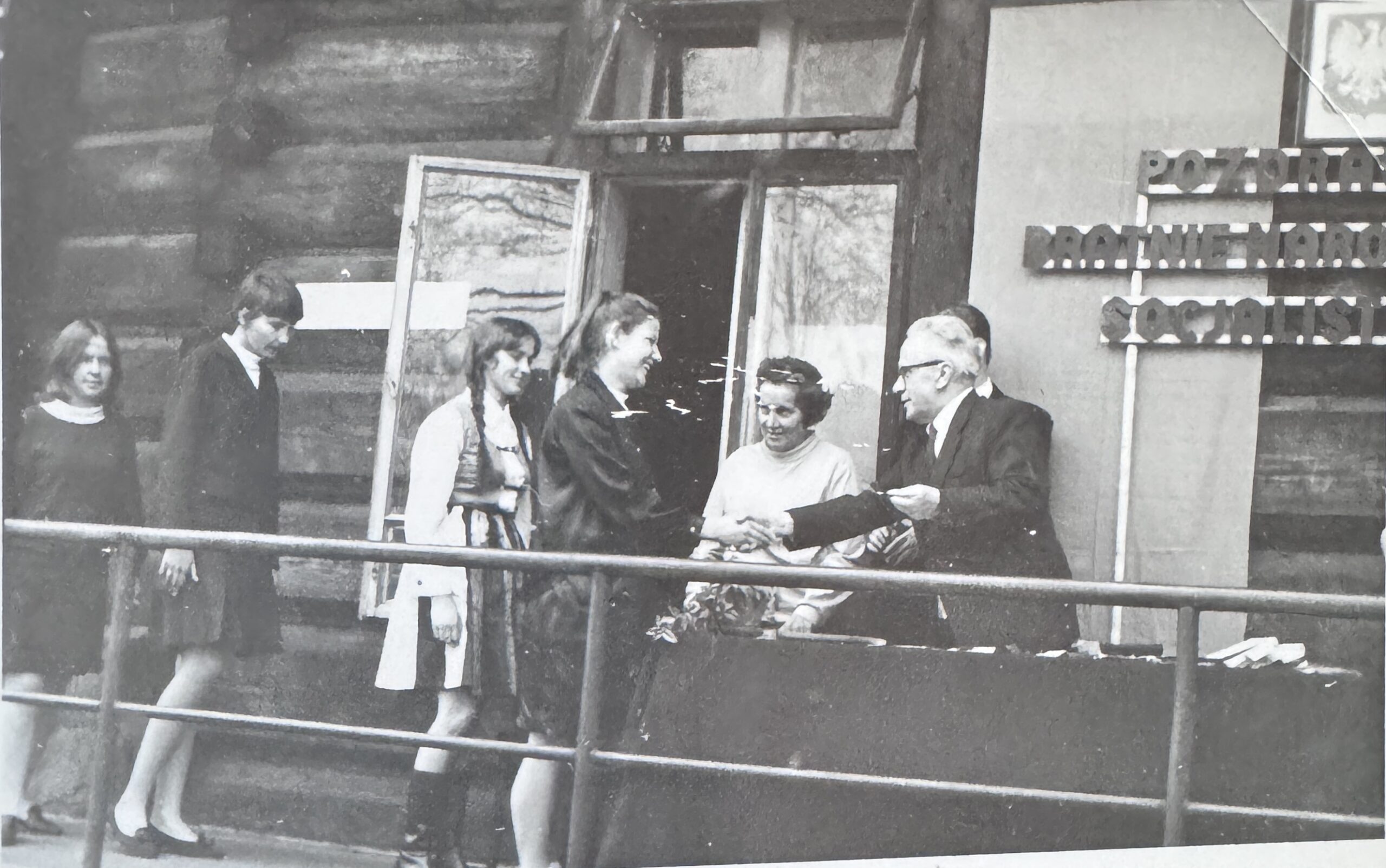 Obchody 50-lecia Szkoły. Druga od prawej prof. Maria Galica